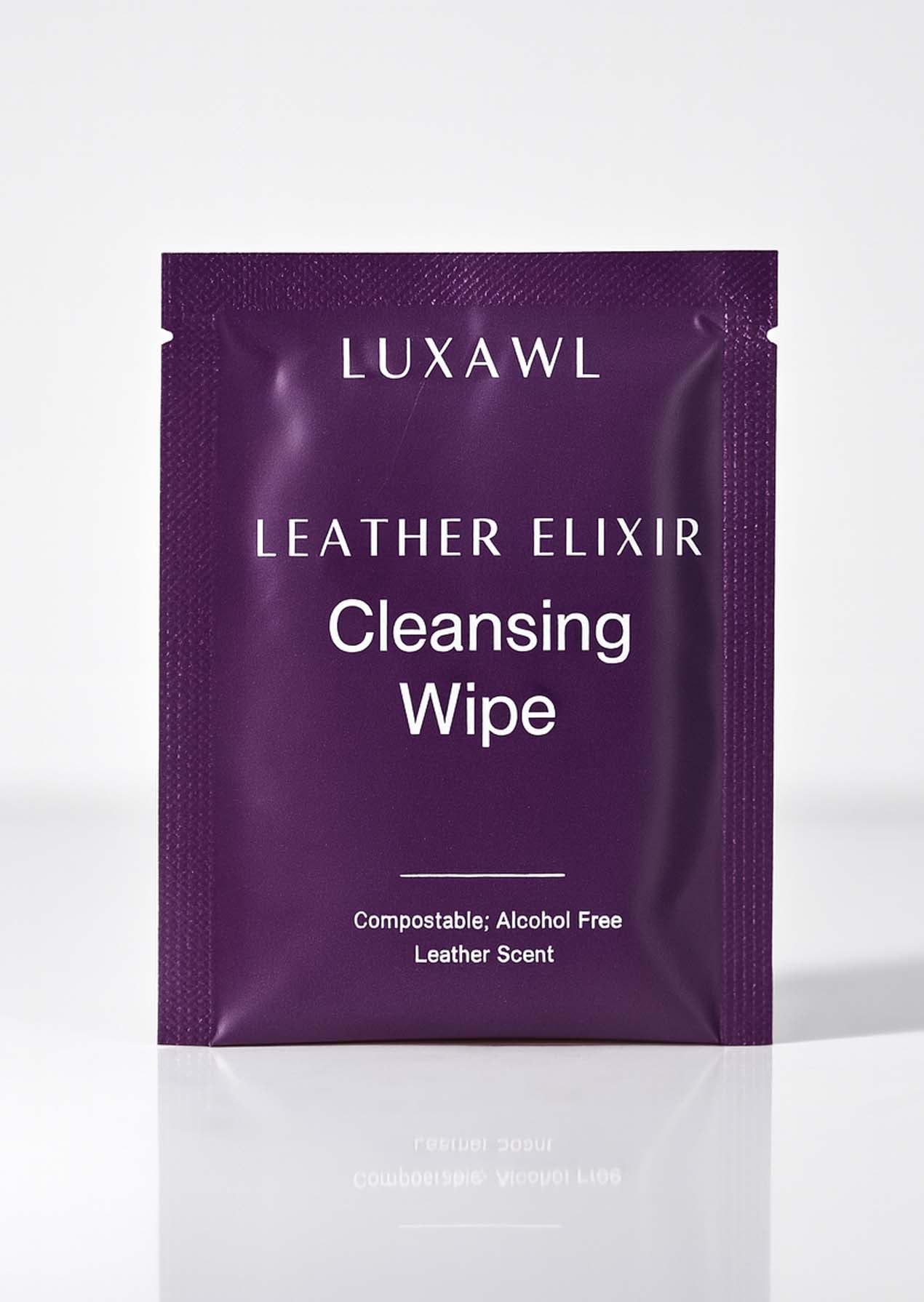 leather cleaning wipes biodegradable leather scent LUXAWL